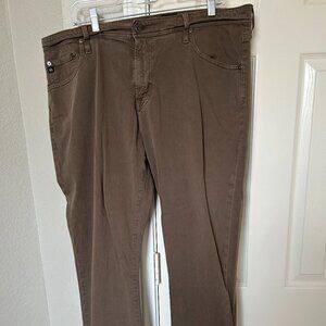 Adriano Goldschmied Everett Slim Straight Men's Jean - Brown - 40 x 34